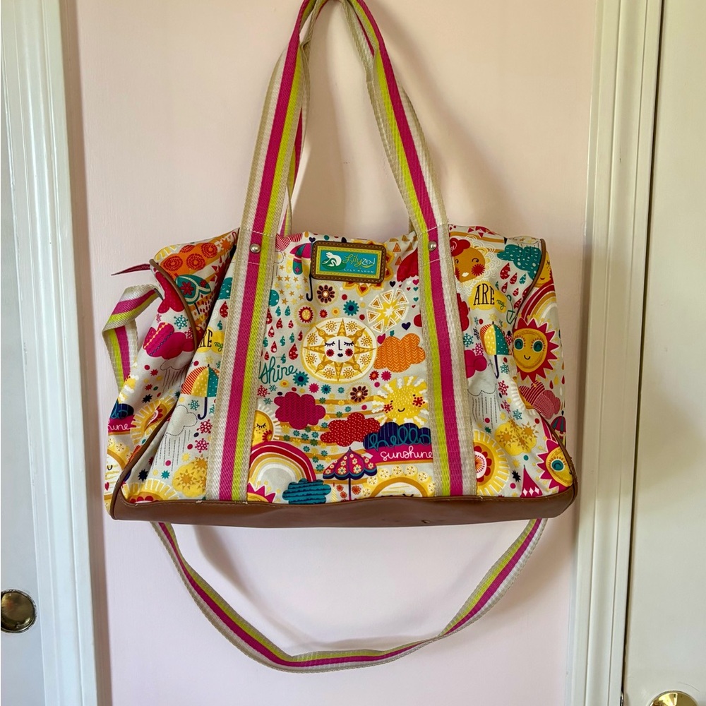 Lily Zen “You are my Sunshine” Duffle/Carryon Bag by Lily Bloom